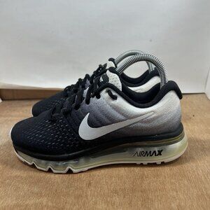 Nike Air Max 2017 Shoes Womens Size 6 Black White Running Sneakers 849560-010